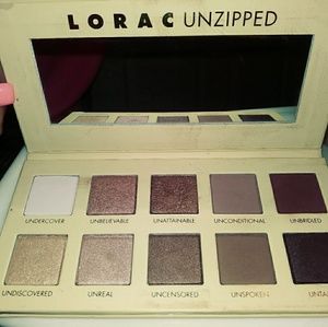 Lorac unzipped eyeshadow pallet